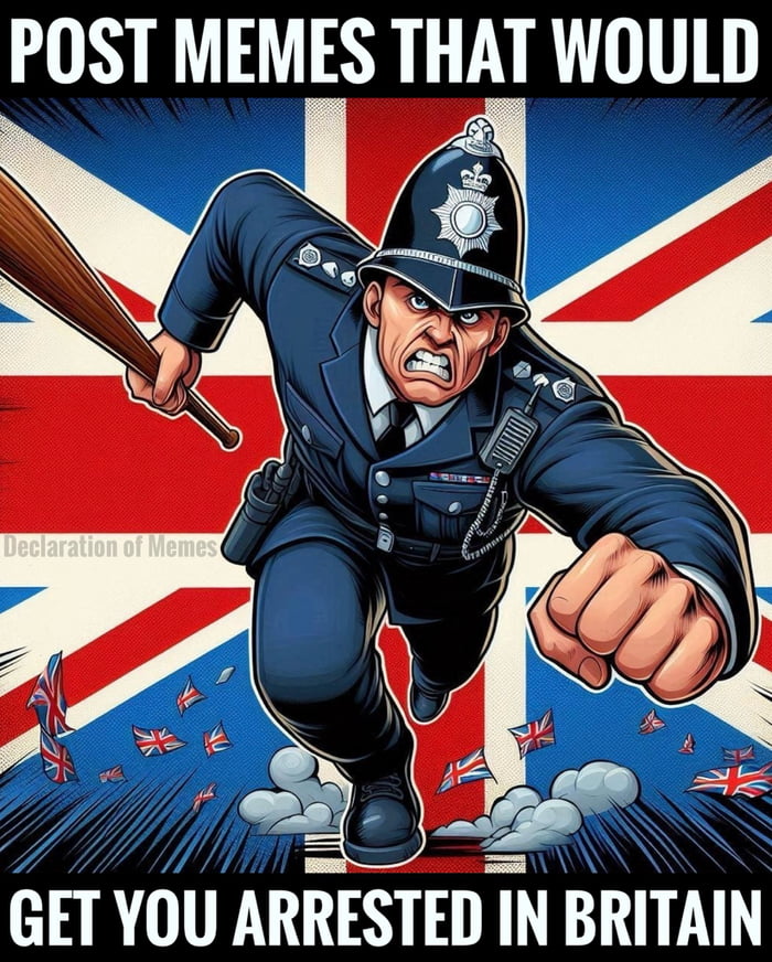 Make a British Bobbie cry! - 9GAG
