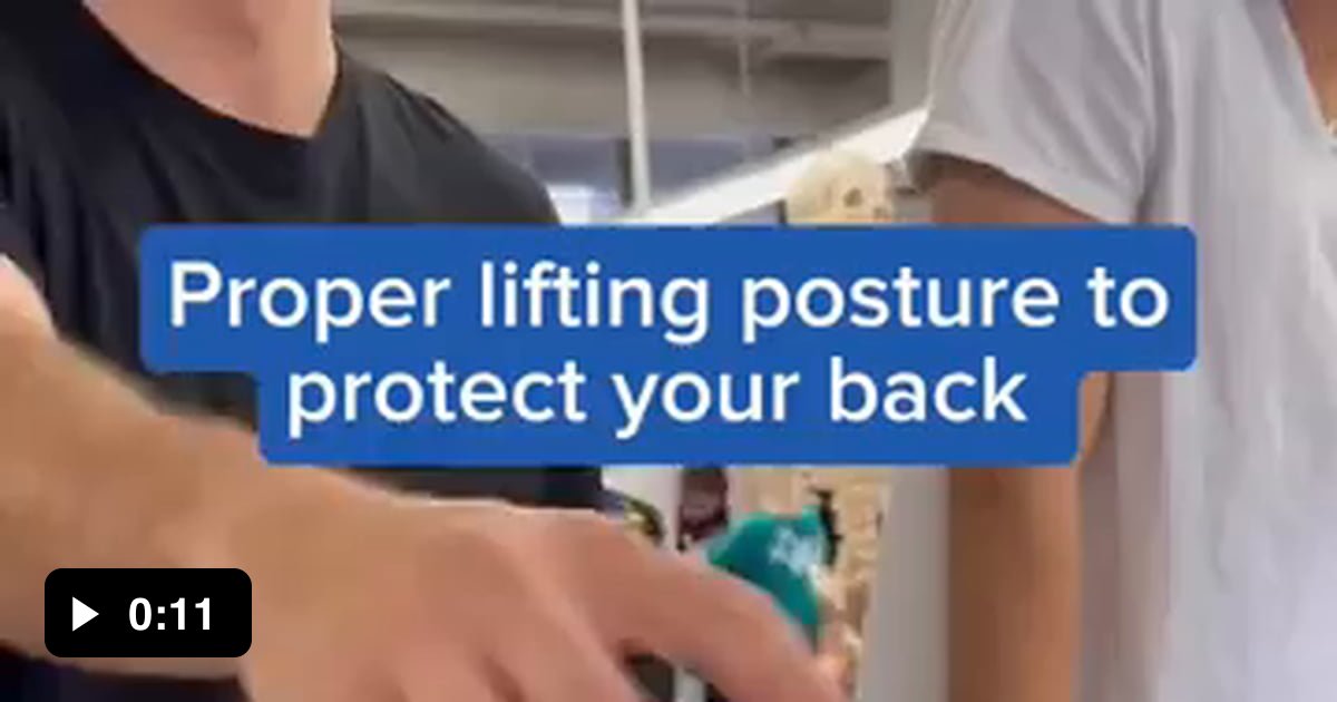 How to lift something without hurting your back 9gag