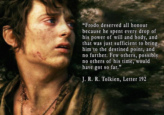 Frodo Expression What do you like most about Frodo? - 9GAG