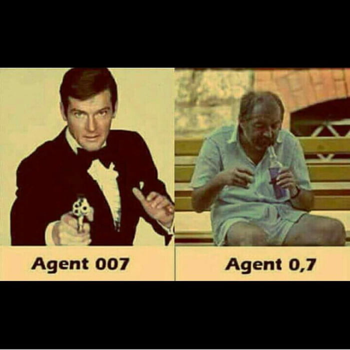 Агент 007 мем