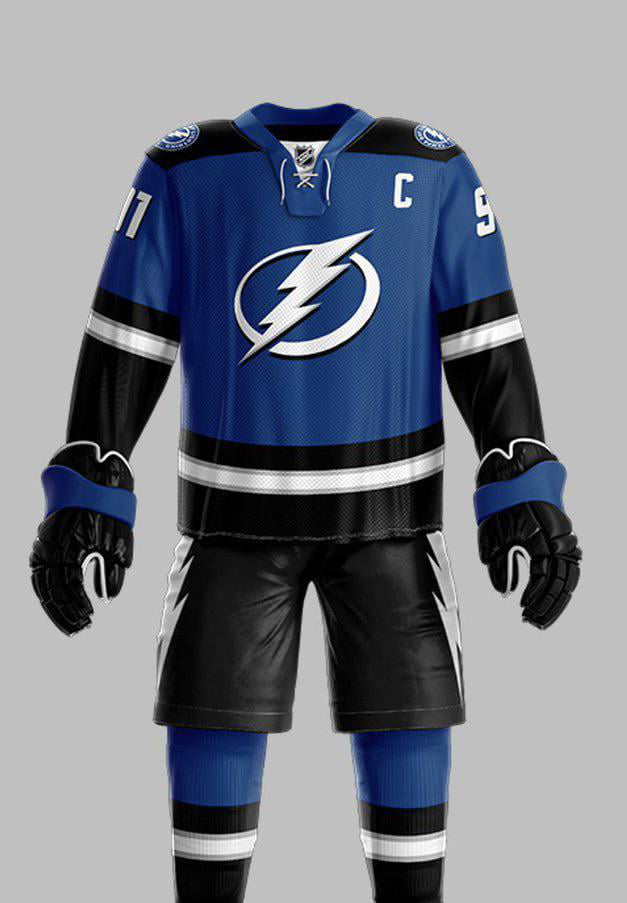 Tampa Bay Lightning: Stadium Series jersey concept. - 9GAG