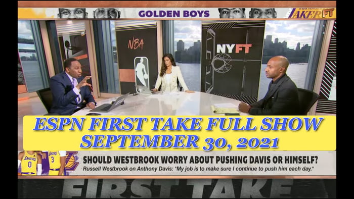 ESPN FIRST TAKE FULL SHOW September 30 | Stephen A smith & J Will bet ...