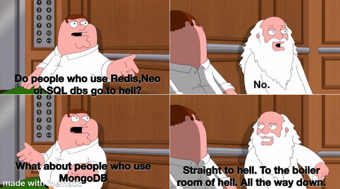JSON FILES ARENT DATABASES REEEEEEE - 9GAG
