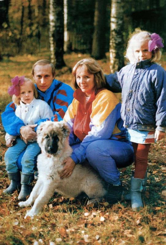 Владимир путин семья дети фото