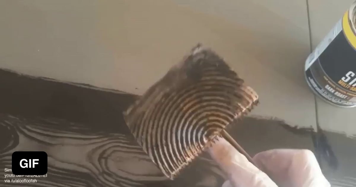 Wood graining tool 9GAG