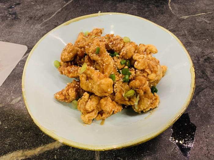 Joshua Weissman’s recipe for Orange Chicken. Super proud of the results