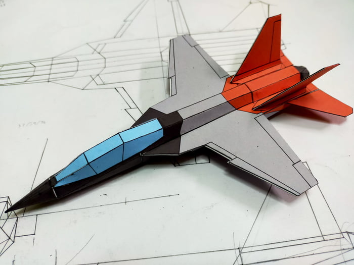 Made Another Papercraft Boeing T 7a Red Hawk 9gag