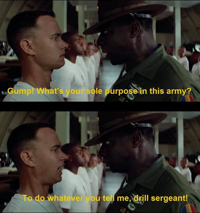 University education “God damn it, Gump! You’re a god damn genius!” 9GAG