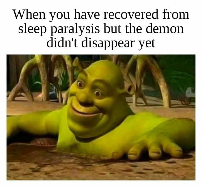 And shrek is the demon. - 9GAG