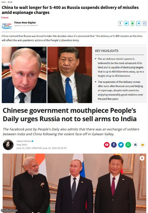 I Was Worried Whether Russia Would Actually Join Hands With China To 