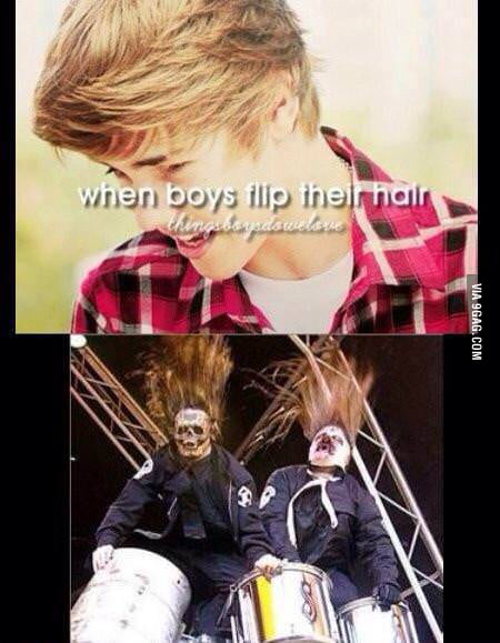 When Boys Flip Their Hair 9gag