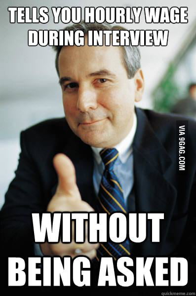 I wish every potential boss would do this - 9GAG