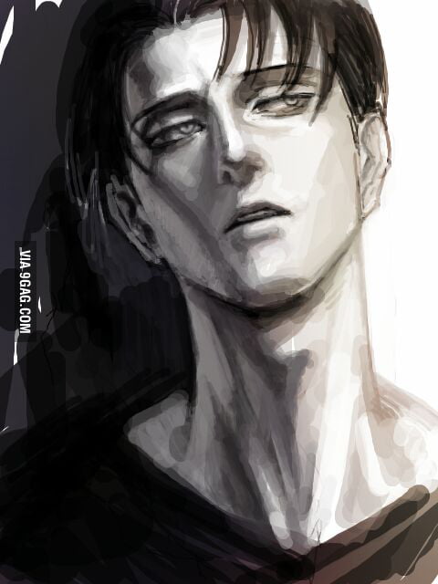 Levi Ackerman fanart (Attack on titan) - 9GAG