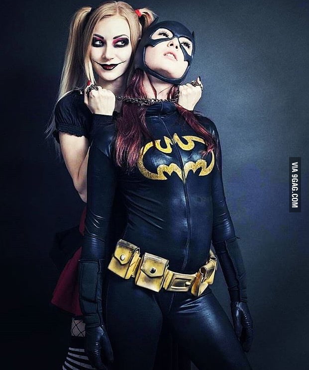 Harley Quinn And Batgirl 9gag 