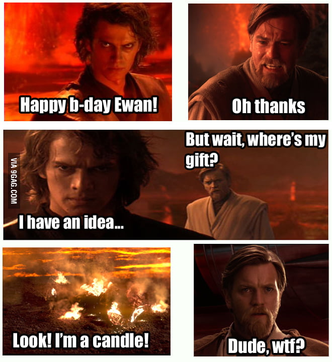 Happy birthday Ewan McGregor! - 9GAG