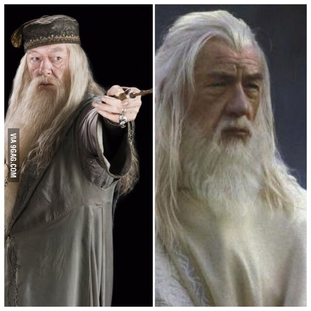 Who would win? Dumbledore or Gandalf the White? - 9GAG