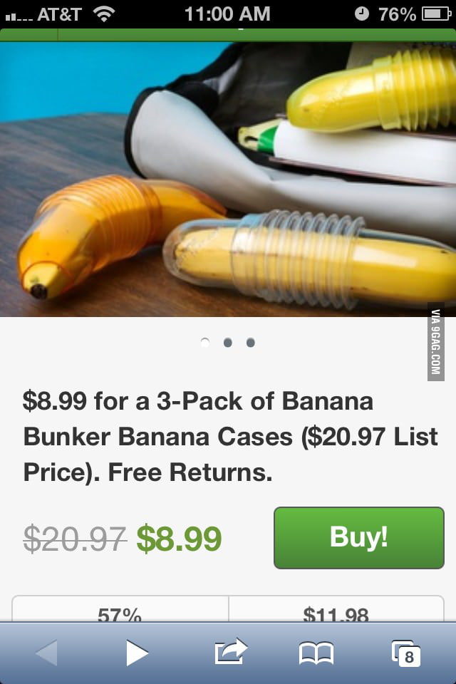 Sure.. Those are "banana" cases.... 9GAG