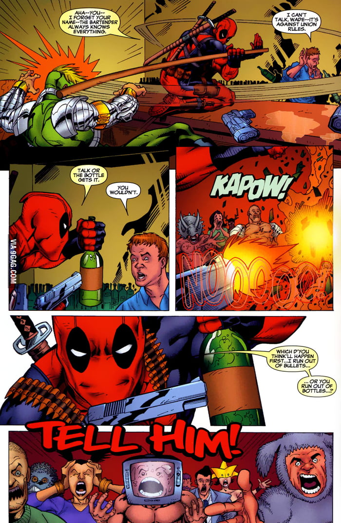 Oh, Deadpool... 9GAG