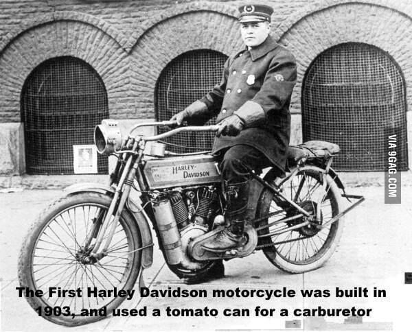 1st harley davidson motorcycle