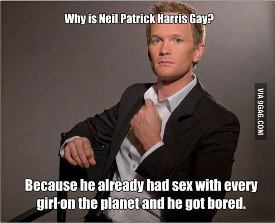 Why is Barney gay? - 9GAG
