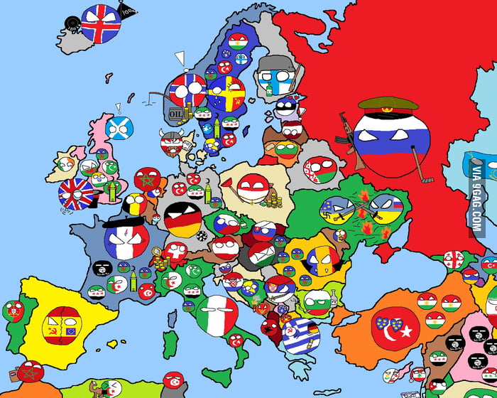 Polandball Map Of Europe 2024 - United States Map