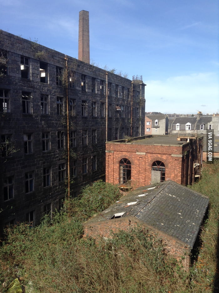 Broadford works ( abandoned wool factory in Scotland ) - 9GAG