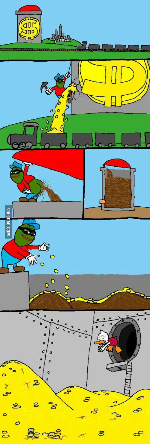 A giant shitty robbery - 9GAG
