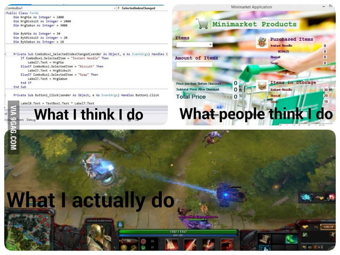 Programmer / IT student + gamer LOGIC - 9GAG