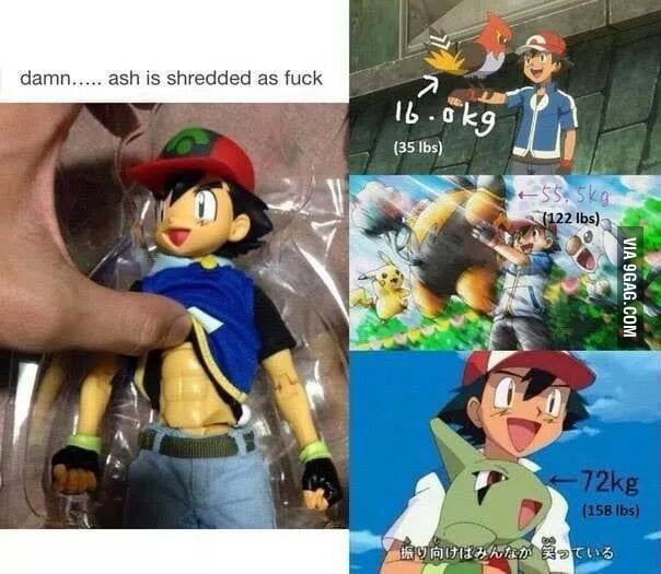 Ash Is A Better Bodybuilder Than Pokemon Trainer Ash Is A Better Bodybuilder Than Pokemon Trainer