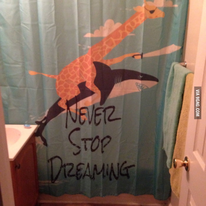 My New Shower Curtain 9gag My New Shower Curtain