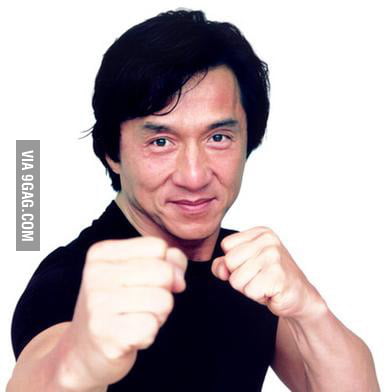 Jackie chan's stunt double - 9GAG