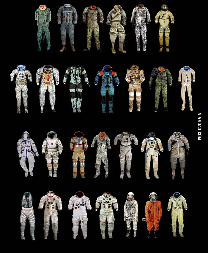 All the different space suits we've used as a species to discover and ...