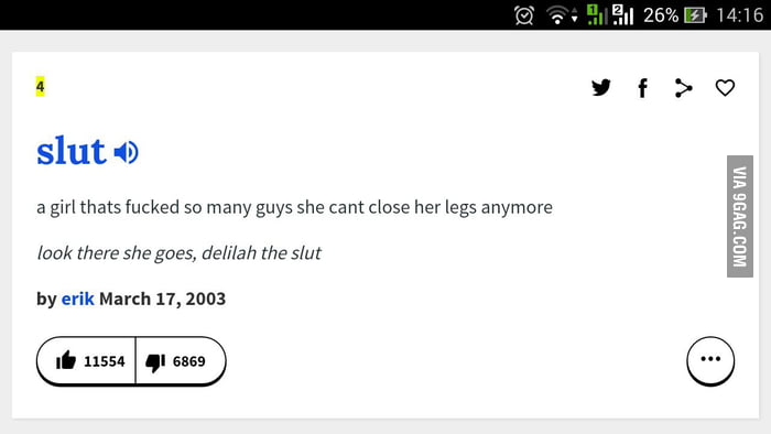 Looking For Definition Of Slut This Is The Best Urban Dictionary Looking For Definition Of Slut This Is The Best Urban Dictionary