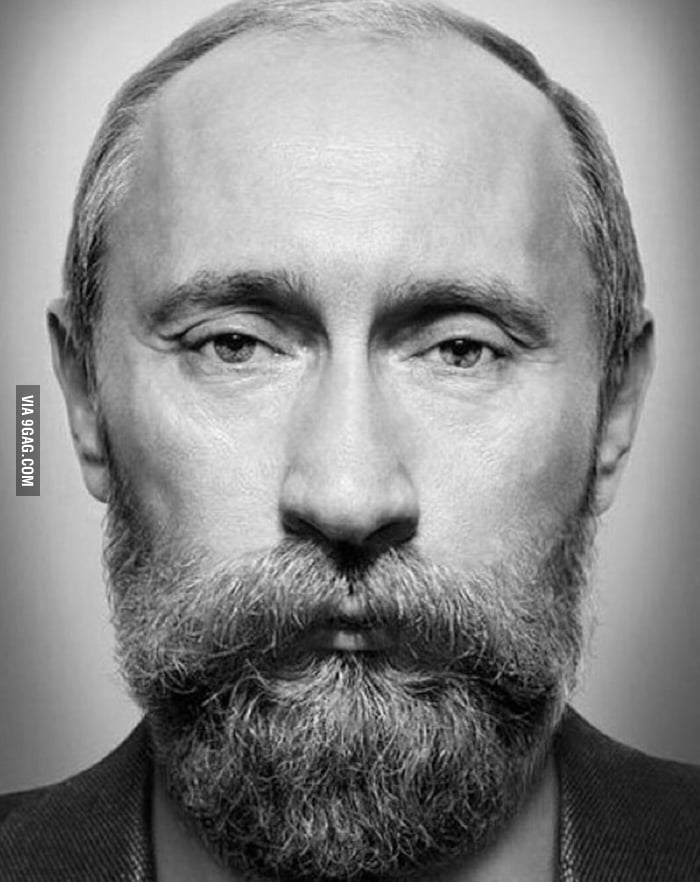 Bearded Putin Is Gangsta Af 9gag
