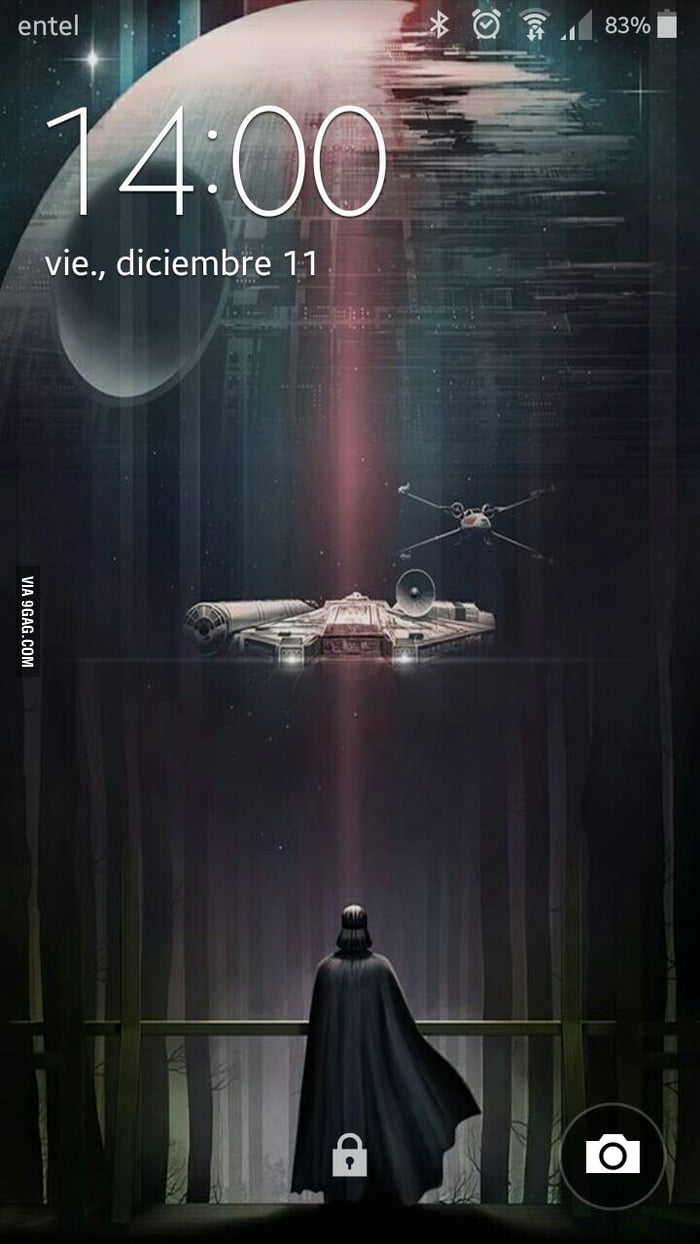 my lockscreen starwars lockscreen