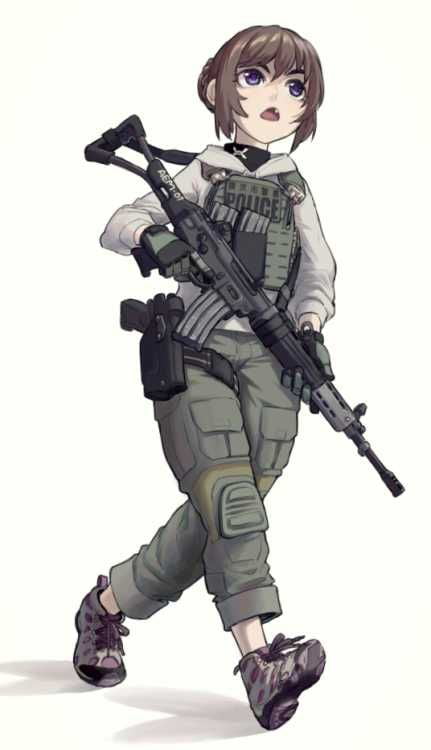 anime Girl Gun Transparent  Png Clipart Free Download  Girls Frontline  Arx 160 Png Download  461x9196885522  PngFind