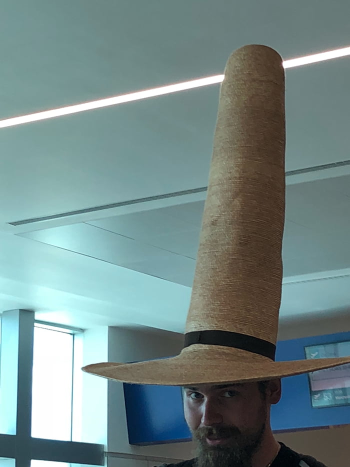 enormous hat