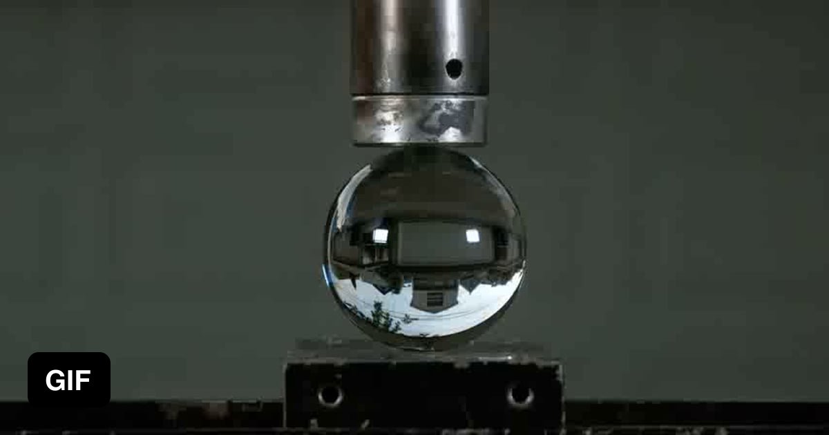 Crystal ball vs. Hydraulic pump 9GAG