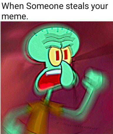 Triggered Squidward - 9GAG