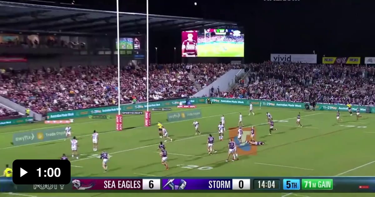 A series of three increasingly massive hits leaves NRL commentators ...