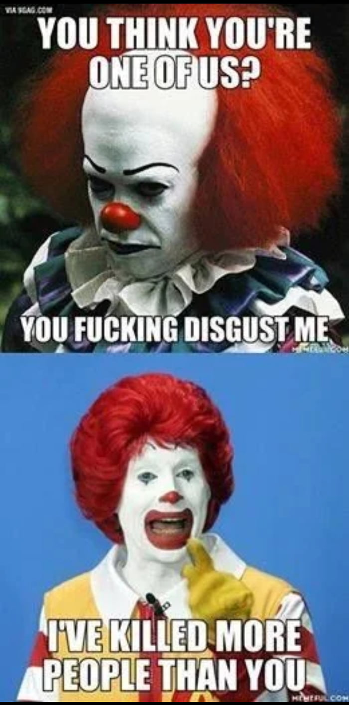 Cursed Clown - 9GAG