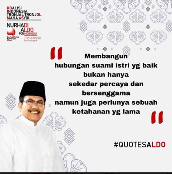 Quotes bapak Aldo. - 9GAG