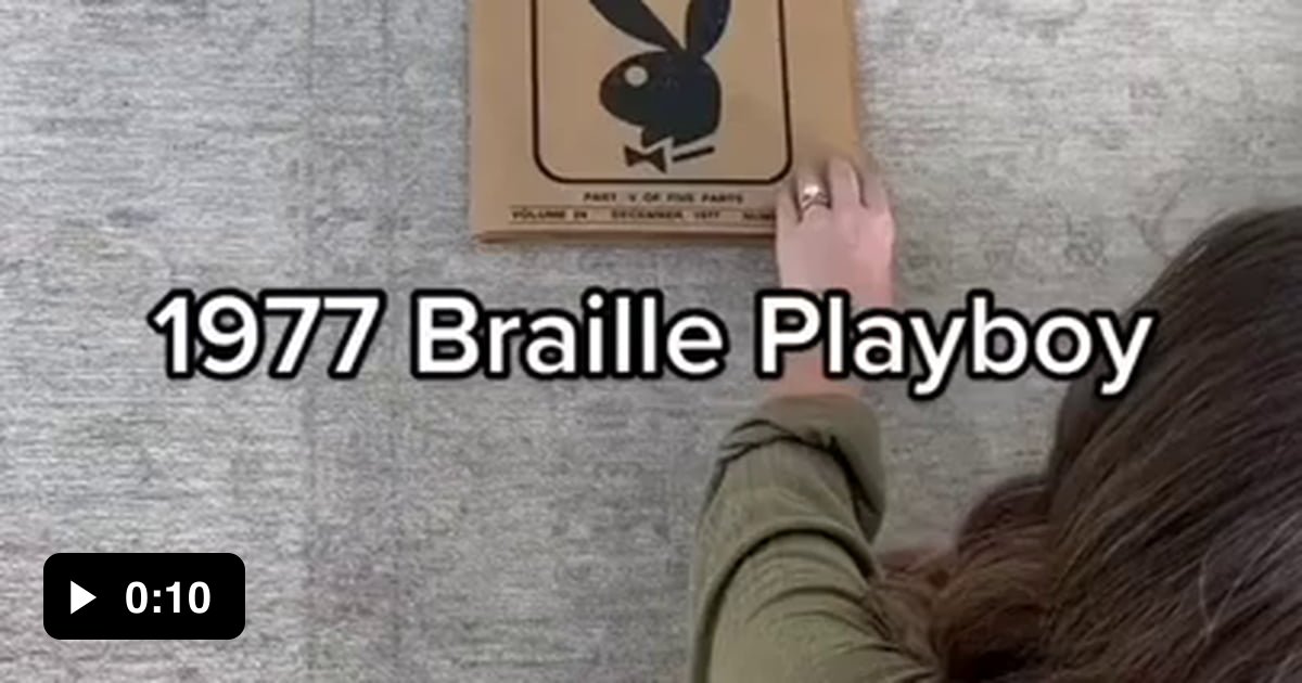 1977 Braille Playboy 9GAG