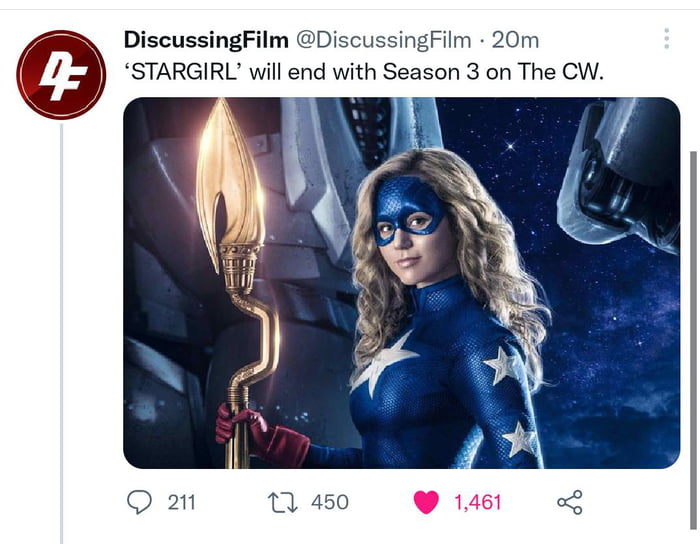 One of the best DC shows is coming to an end sadly 😔 - 9GAG