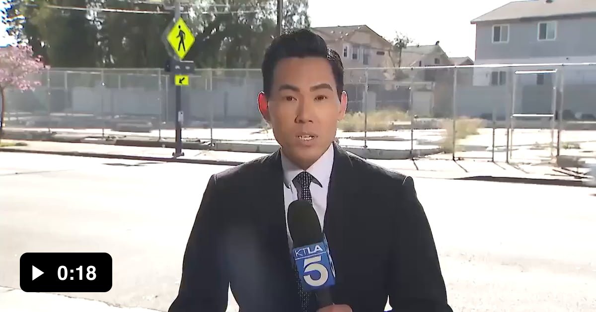 LA News crew does a story about the most dangerous intersection in the ...