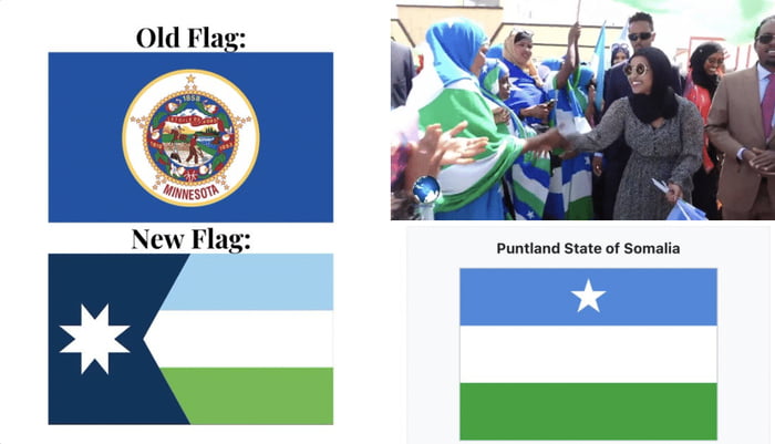 Minnesota now has a new state flag change to the Minnesota Somali ...