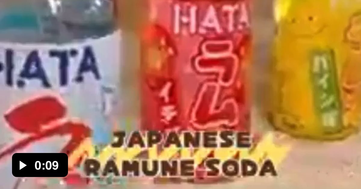 Why does the Ramune soda from Japan has a glass marble inside that seals the bottle? ANY