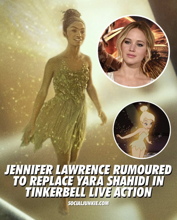 Tinker Bell Live-Action - First Look At Jennifer Lawrence As