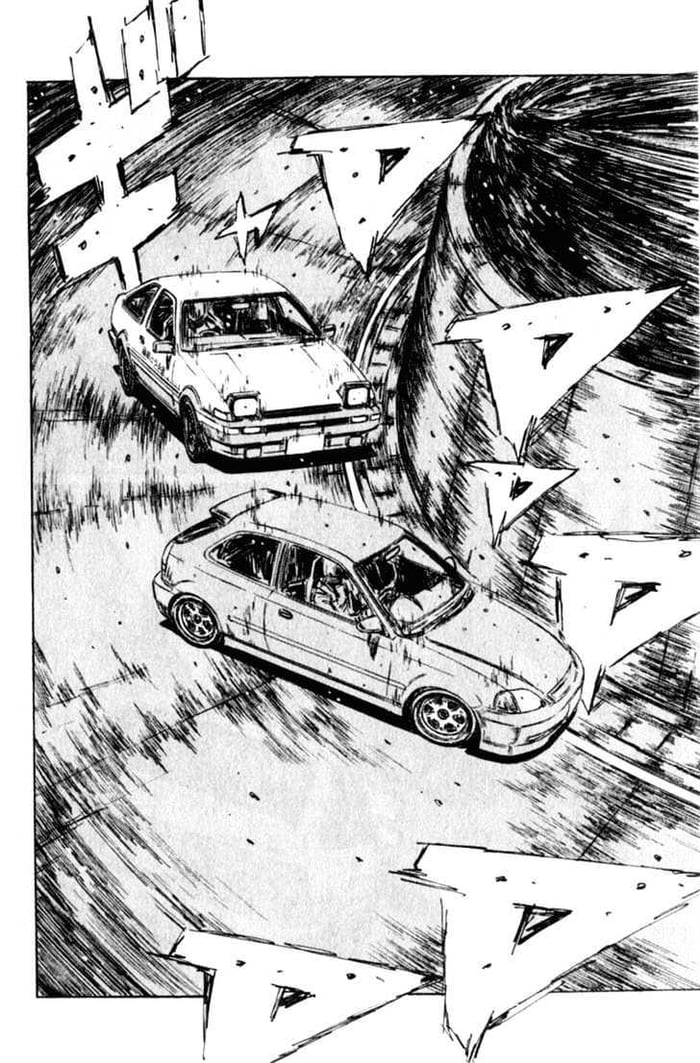 EK9 vs the AE86. Every inch of this art speaks to my heart. That with ...