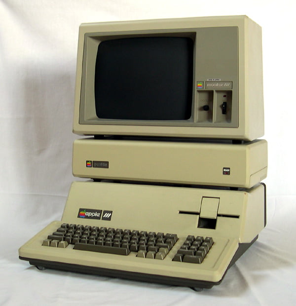 Apple products were never cheap. An Apple /// with 128 KB RAM costed US ...